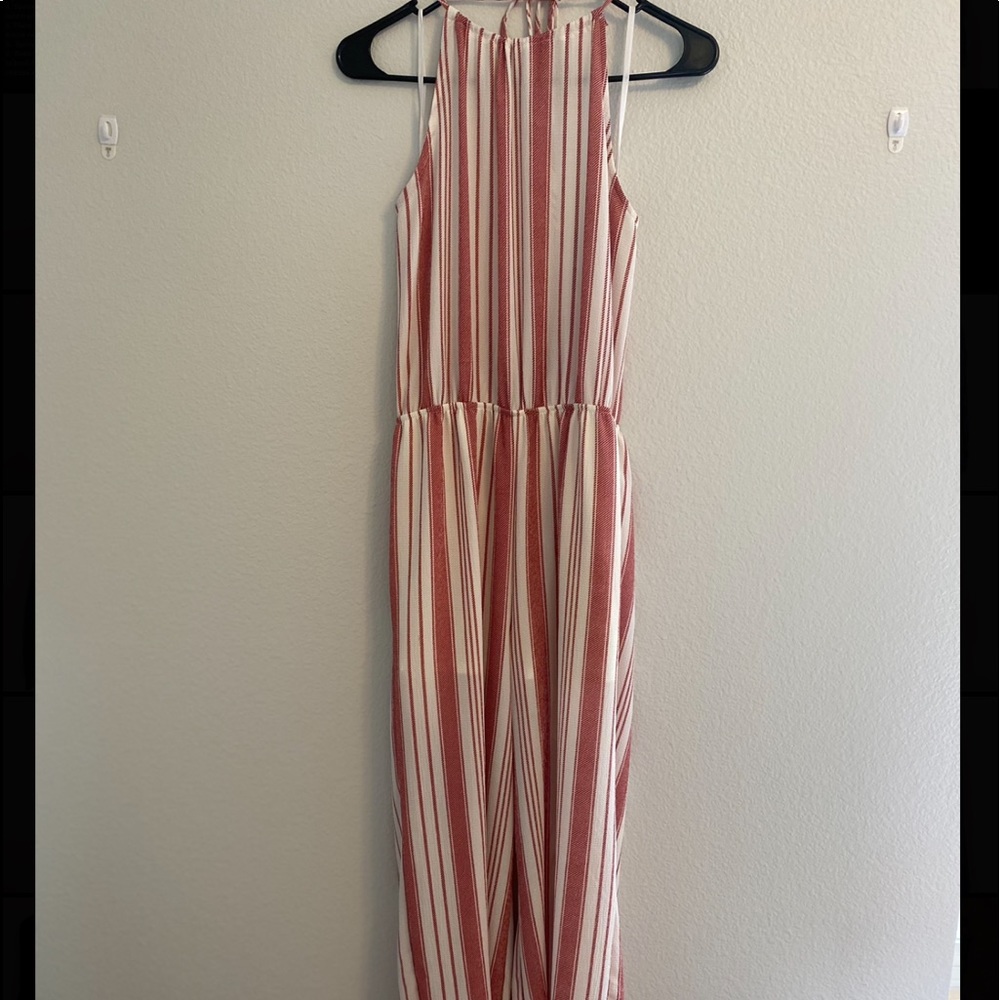 Stripped jumpsuit